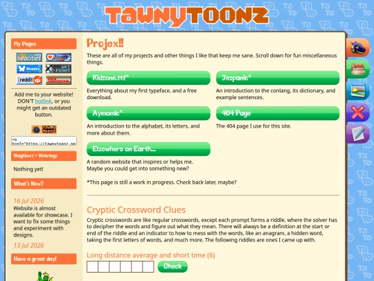 projects screenshot