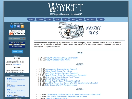 blog screenshot