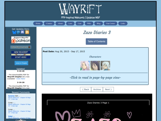 comics/zazo3 screenshot