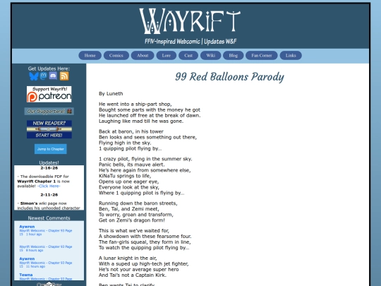 fan/writing/redballoons screenshot
