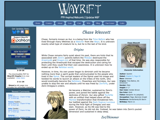 wiki/characters/chase-wescott screenshot