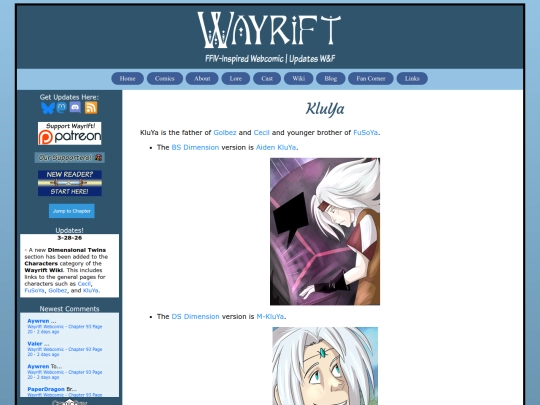 wiki/characters/kluya screenshot