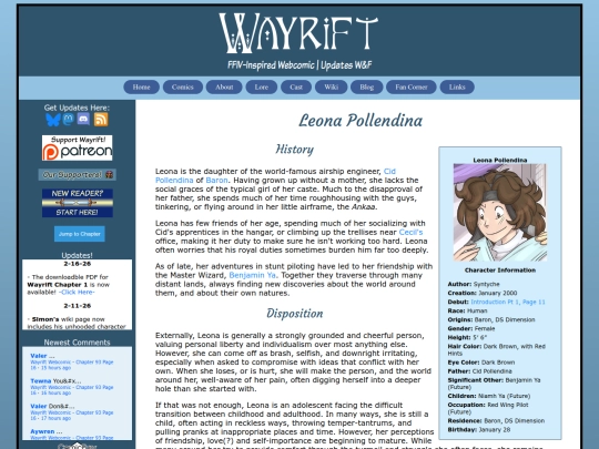wiki/characters/leona-pollendina screenshot