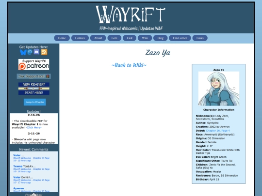 wiki/characters/zazo-ya screenshot