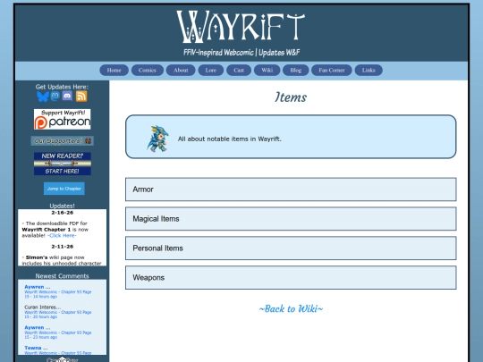 wiki/items screenshot