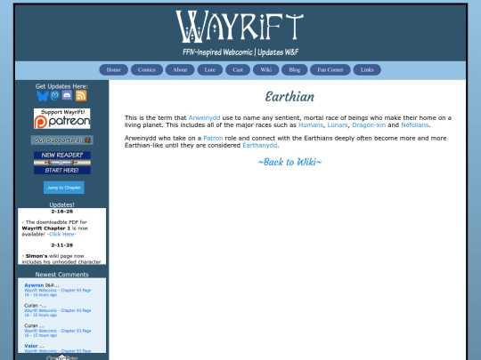 wiki/lore/earthian screenshot