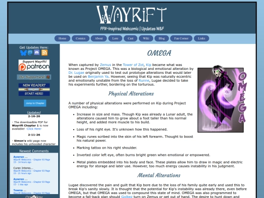 wiki/magic/omega screenshot
