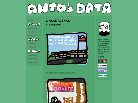 lineasajenas screenshot