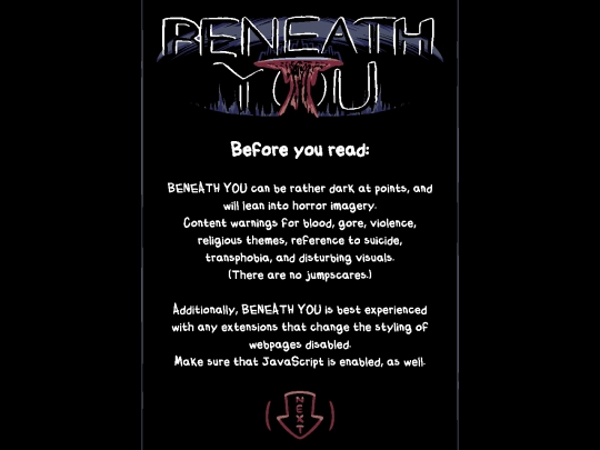 beneathyou/contentwarning screenshot