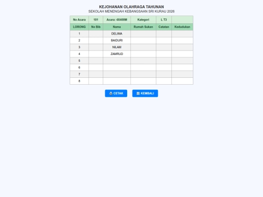 startlist_101 screenshot