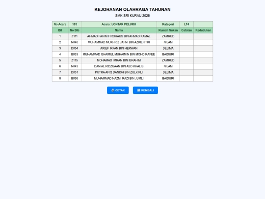 startlist_105 screenshot