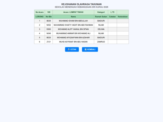 startlist_109 screenshot
