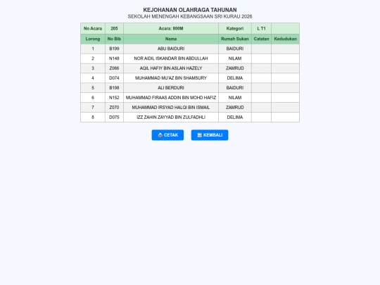 startlist_205 screenshot