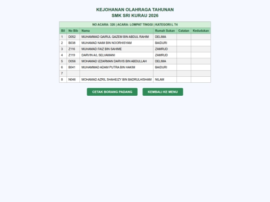 startlist_326 screenshot