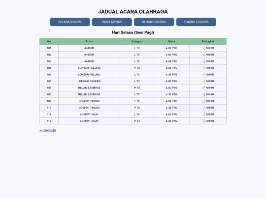 tarikh screenshot