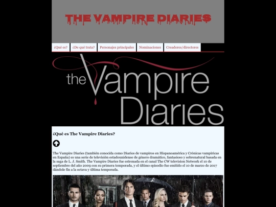 The Vampires Diaries screenshot