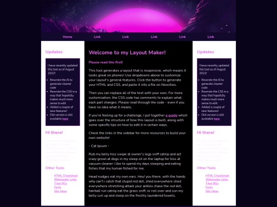 webpage screenshot