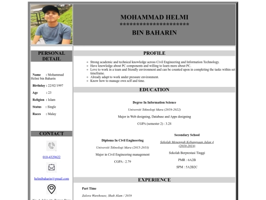 6_resume screenshot