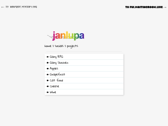 projects screenshot