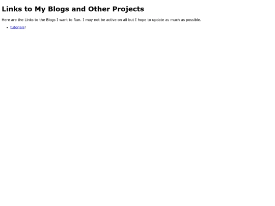 LinkstoBlogs screenshot