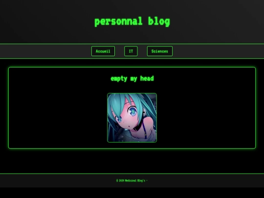 blog screenshot