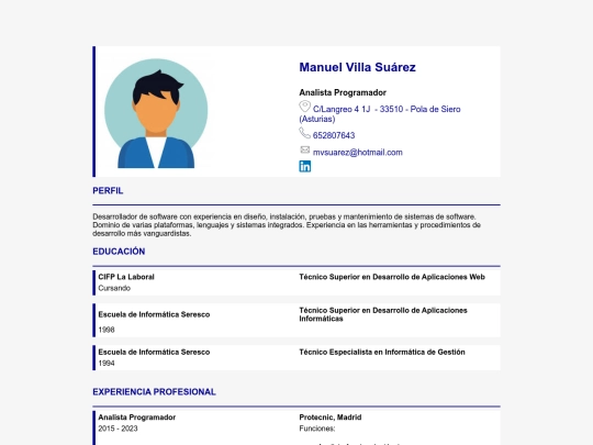 tareaCurriculum/Cv_ManuelVillaSuarez screenshot