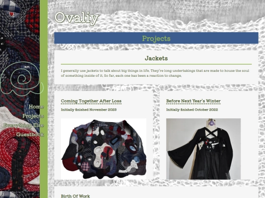 projects screenshot