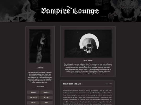 blog screenshot