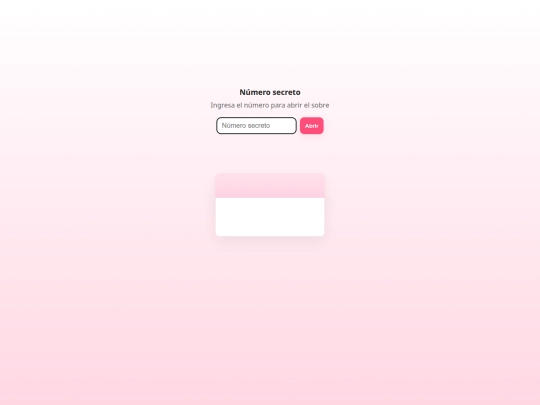 sobre_secreto_minimalista screenshot
