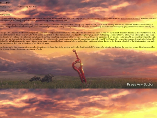 blog screenshot
