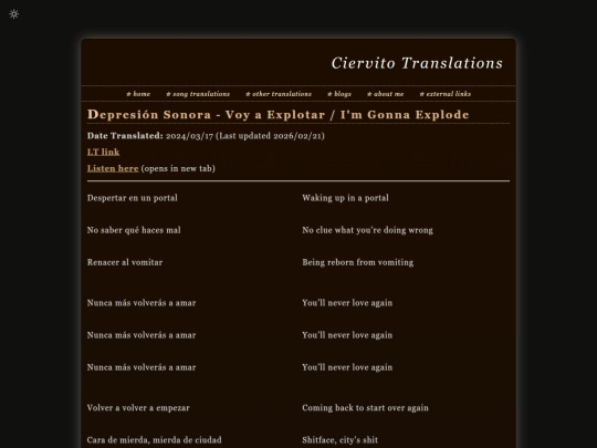 songtls/depresionsonora/voyaexplotar screenshot