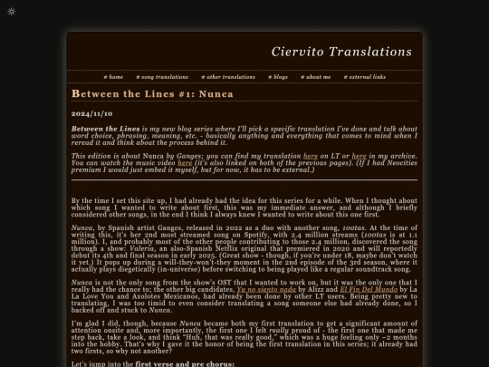 tlblog/posts/2024-11-10-Between-the-Lines-1-Nunca screenshot