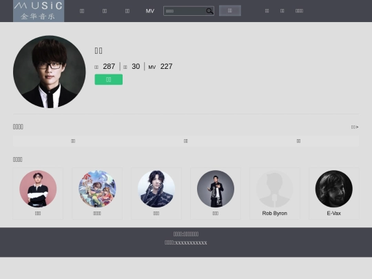 singerContent screenshot