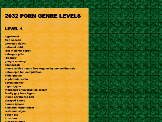 future_porn_genres screenshot