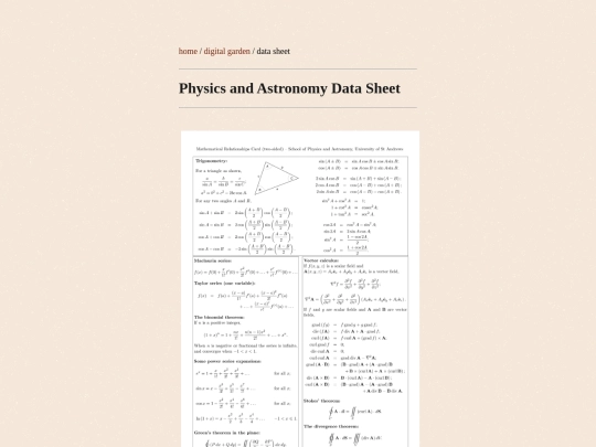 datasheet screenshot