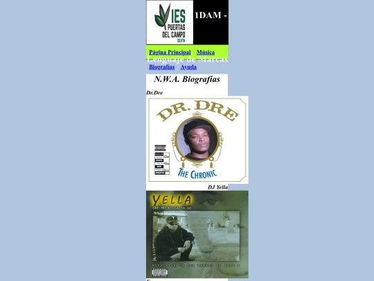 Biografías screenshot