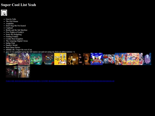 fandoms screenshot