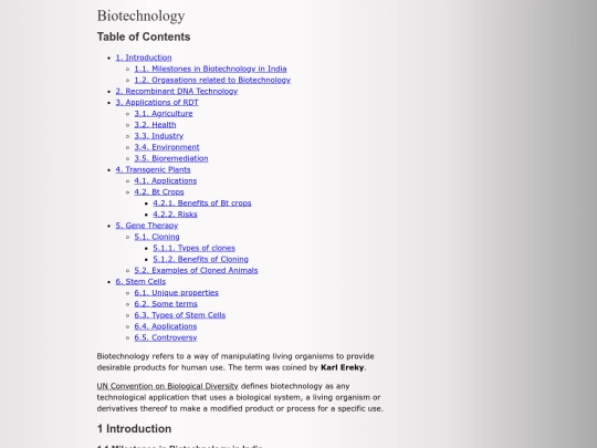 notes/science/biotechnology screenshot