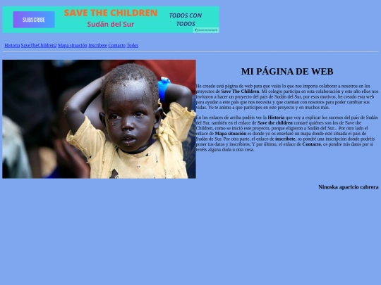 Savethechildren screenshot