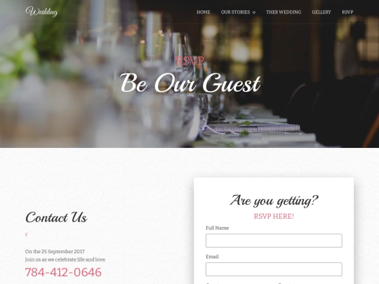 wedding2/02-rsvp screenshot