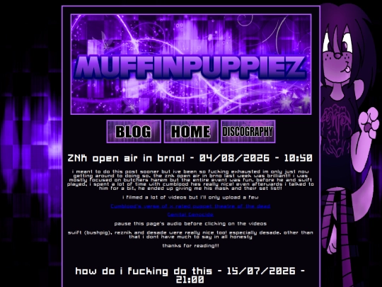 blog screenshot