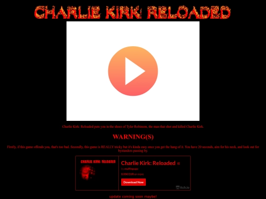 charliekirkreloaded screenshot