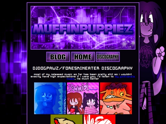 discography screenshot