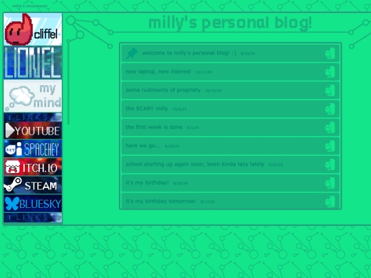 milly screenshot