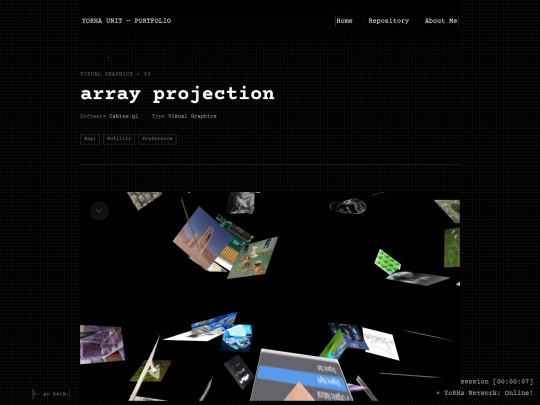 navigation/hobbies/visuals/5-array_projection/content screenshot