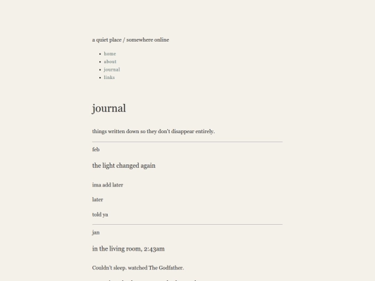 journal screenshot