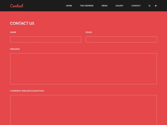 contacto_eng screenshot