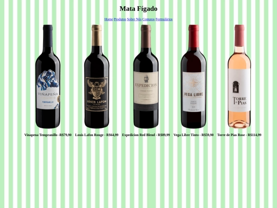 Produtos screenshot