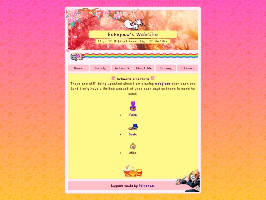 artworks screenshot