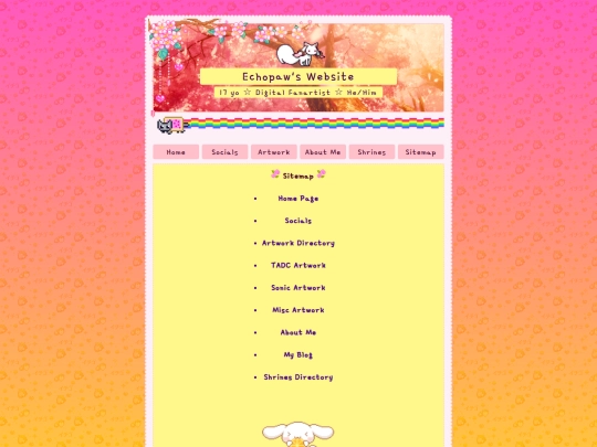 shrines/liminalspaces screenshot